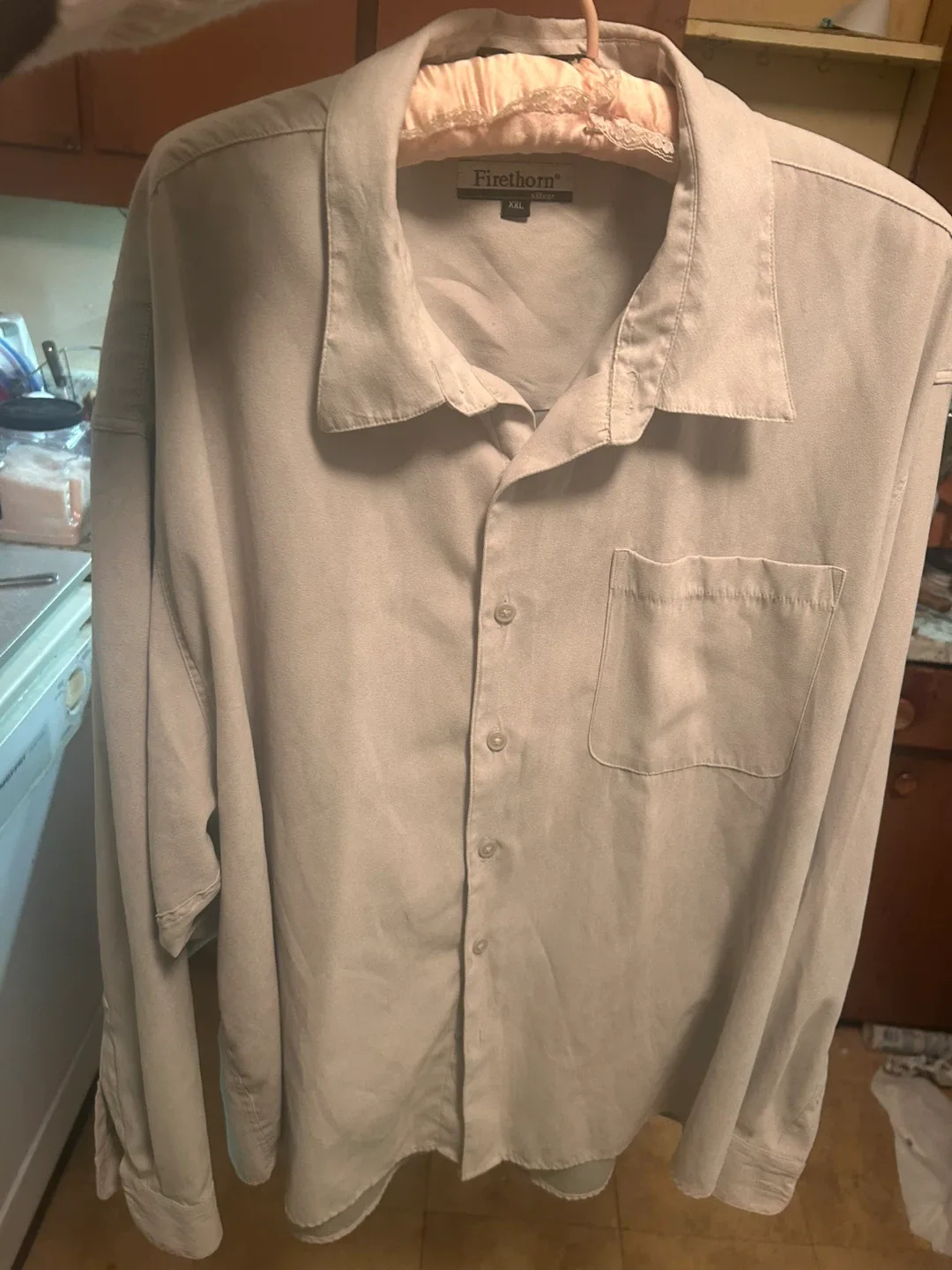 Lot of 2 MENs Firethorn and Vanderbilt XXL Button Up Shirts image indicator(3)