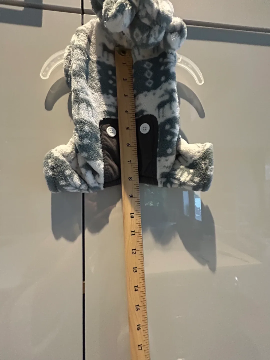 Dog Onesie - Grey & White, Size Small image indicator(4)