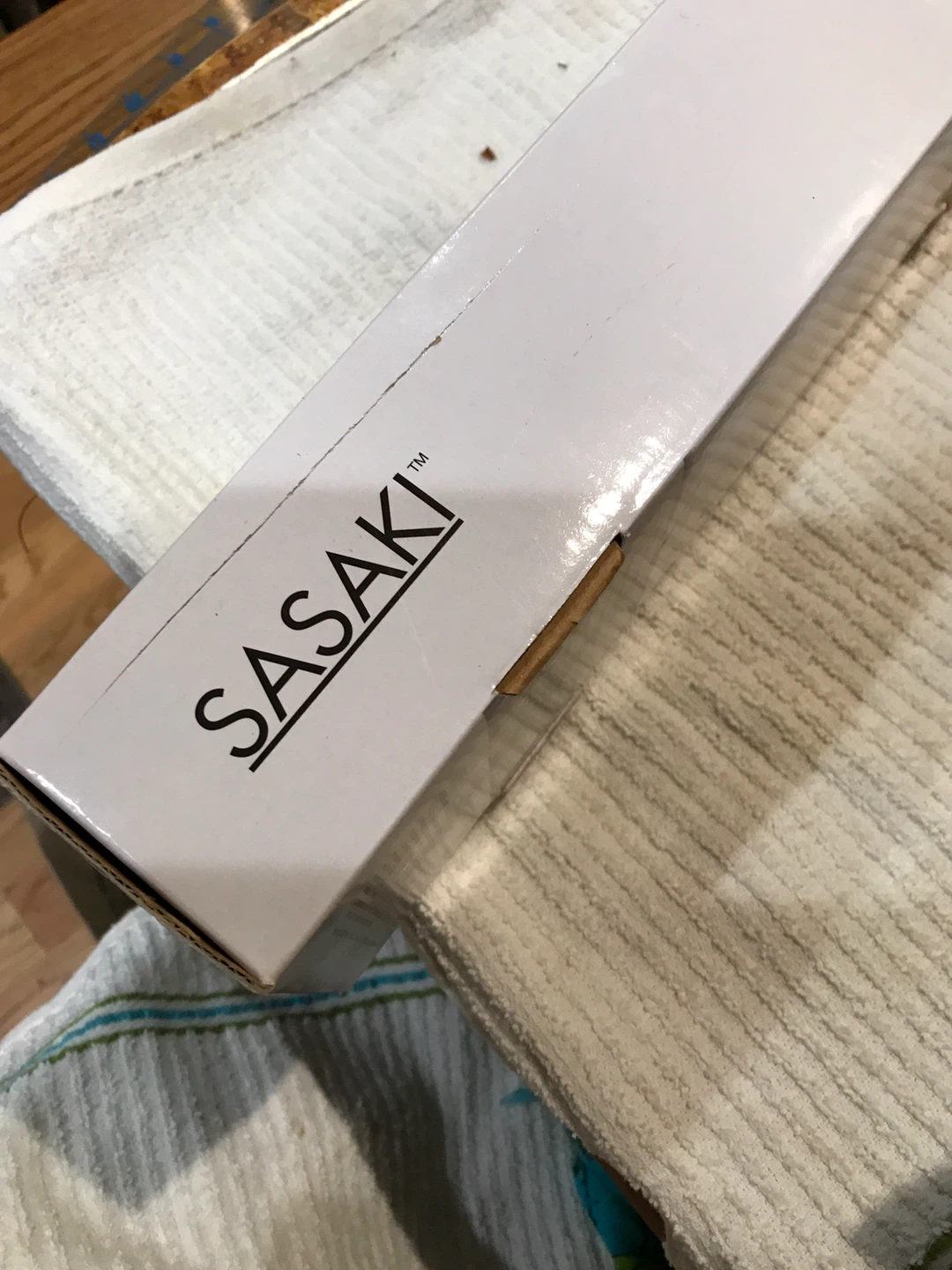 Sasaki Flat Server Teak - New in Box - photo 3