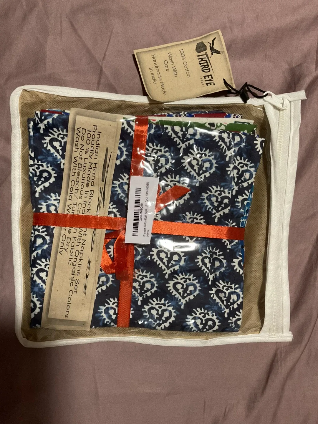 Third Eye Napkins Set, New in Package thumbnail