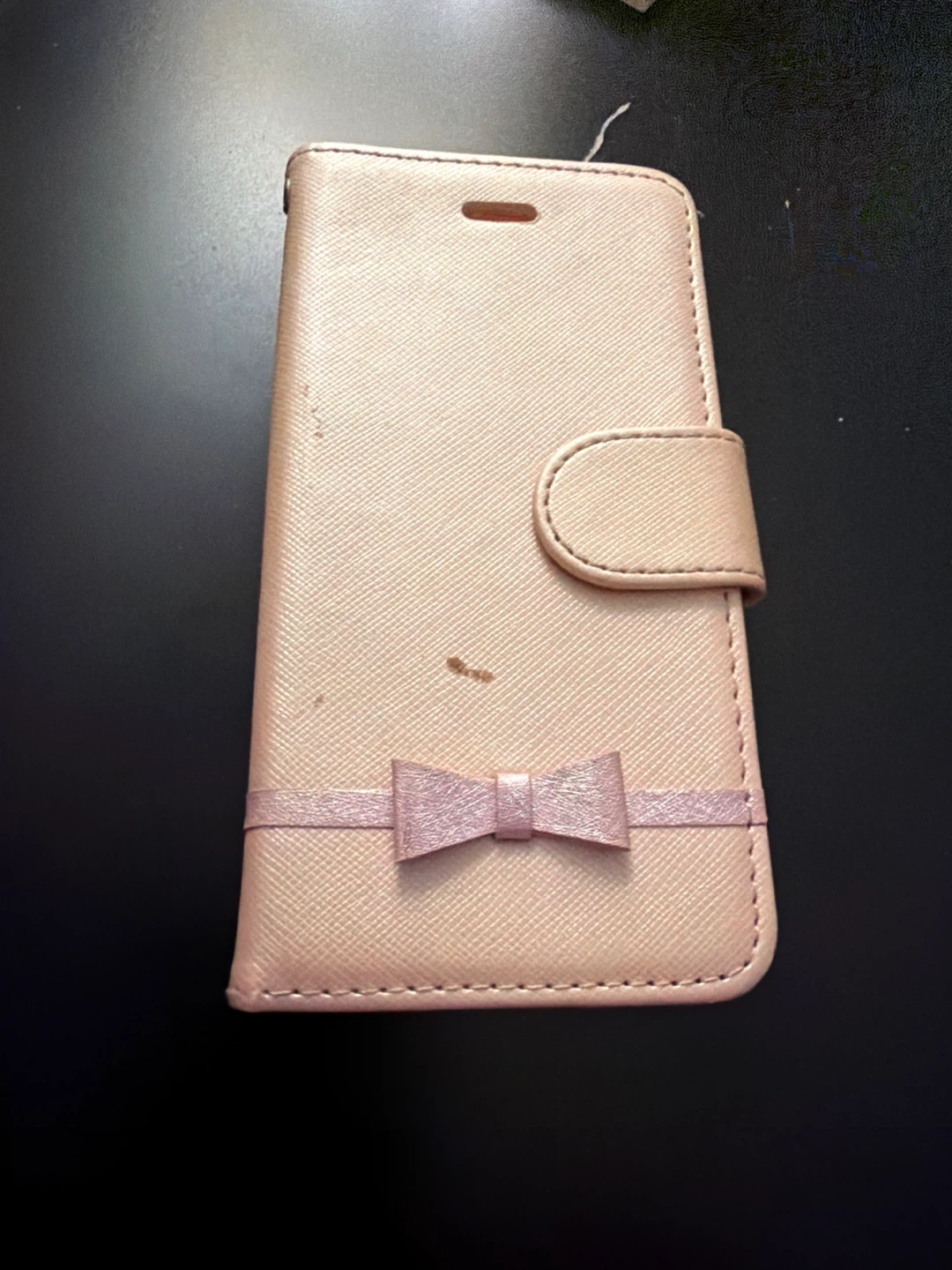 Pink Phone Case with Bow
