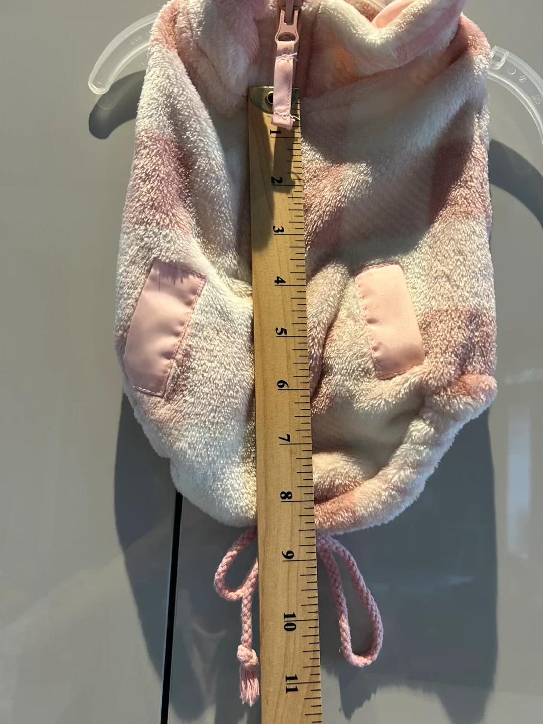 Top Paw Fuzzy Pink Buffalo Check Fleece S image indicator(3)