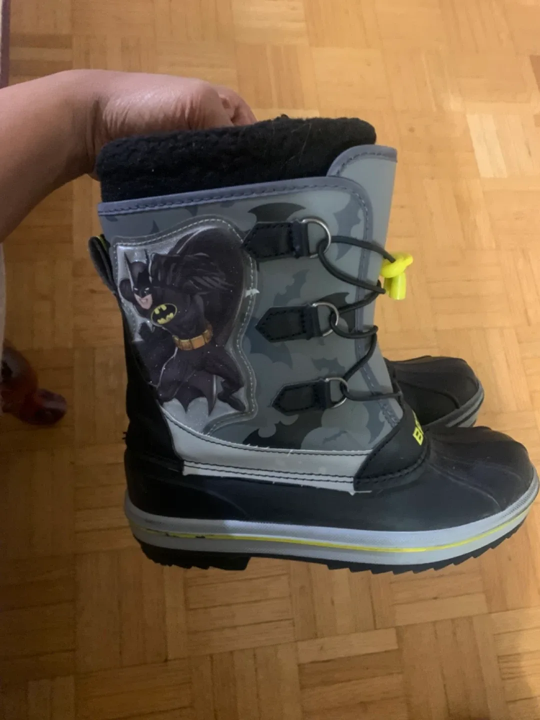 Batman Kids Winter Boots - Size 3 image indicator(4)