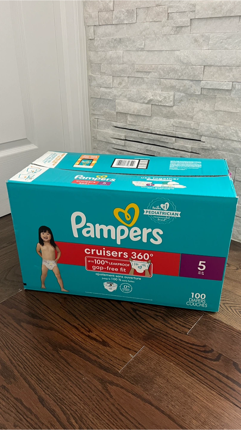 Pampers Cruisers 360° Size 5 (100 Diapers)