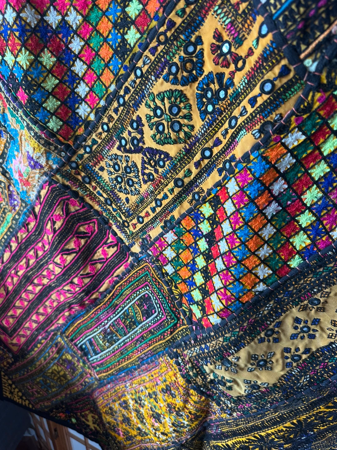 Handmade Patchwork Textile Art - photo 4