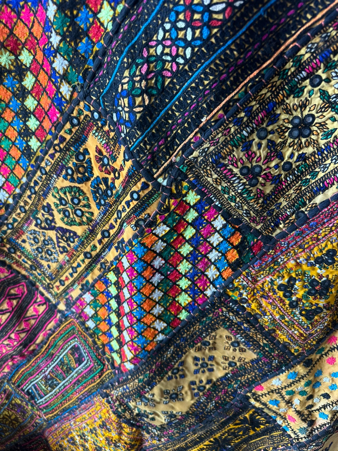 Handmade Patchwork Textile Art - photo 2