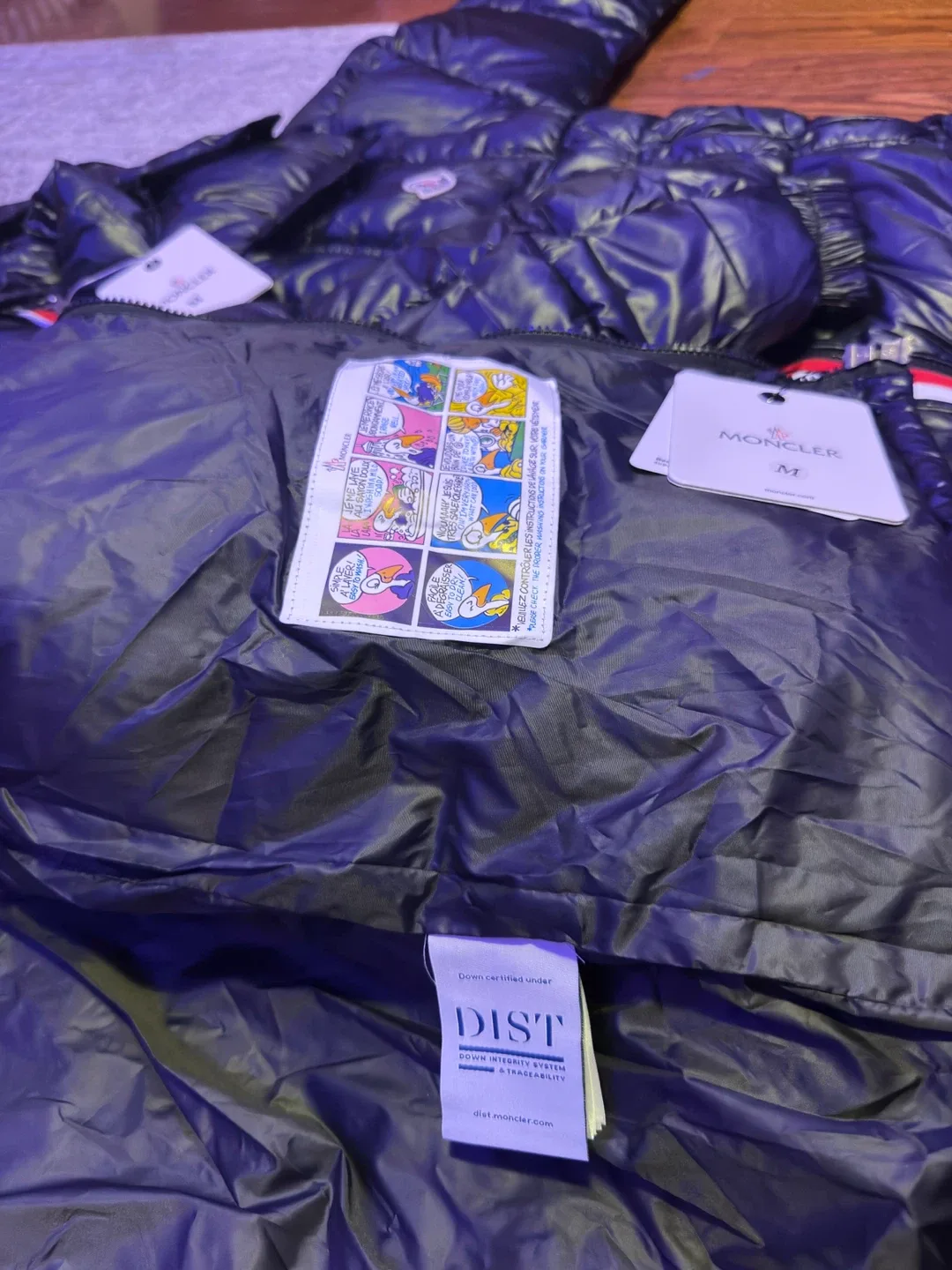 Moncler Black Puffer Jacket image indicator(5)