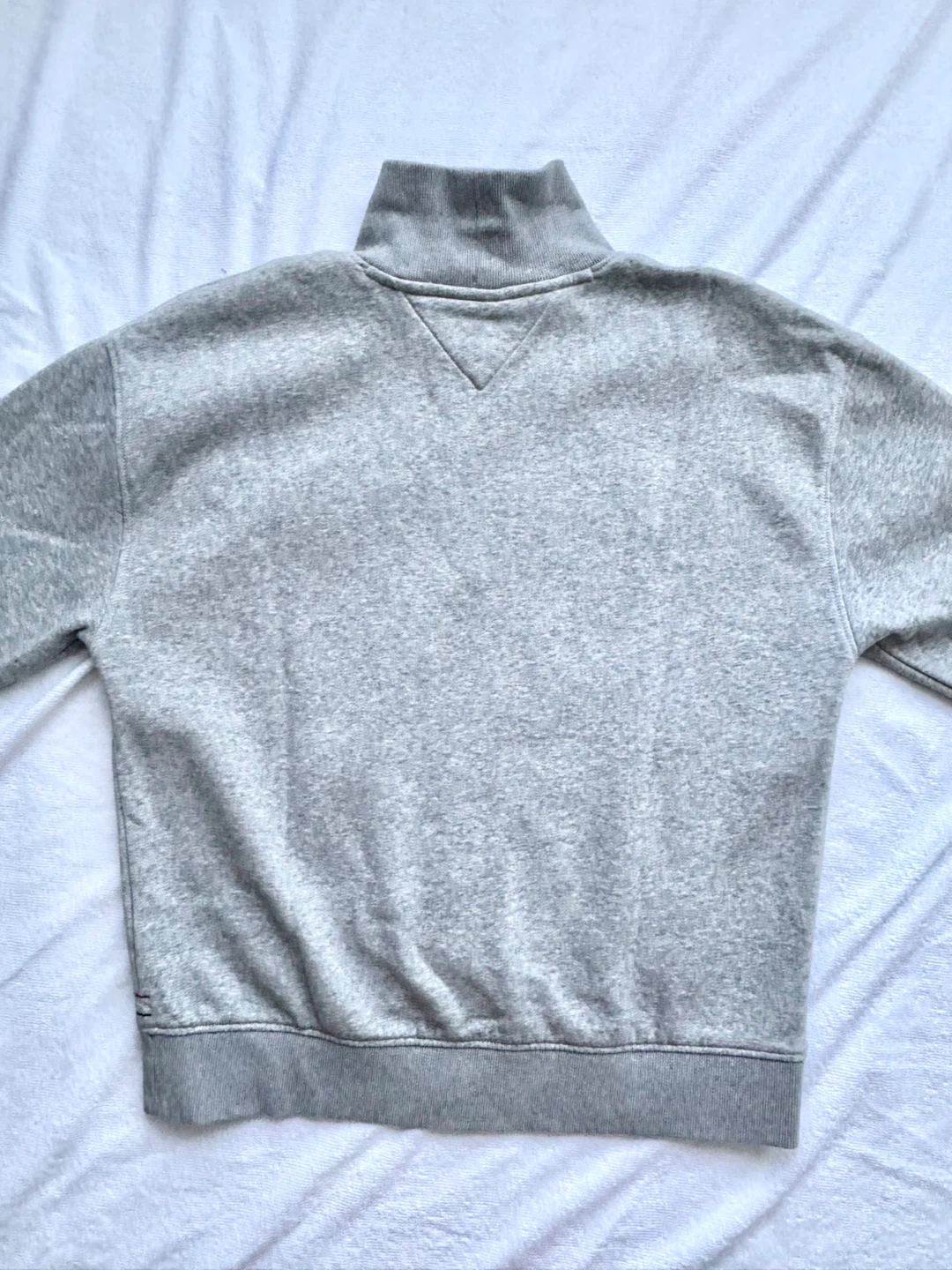 Tommy Jeans Grey Mock Neck Sweatshirt - Size M - photo 4
