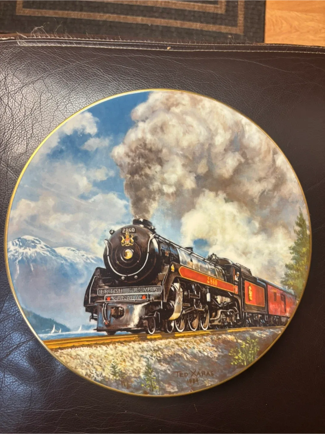 Royal Hudson '2860' First Lady of Steam Plate image indicator(3)