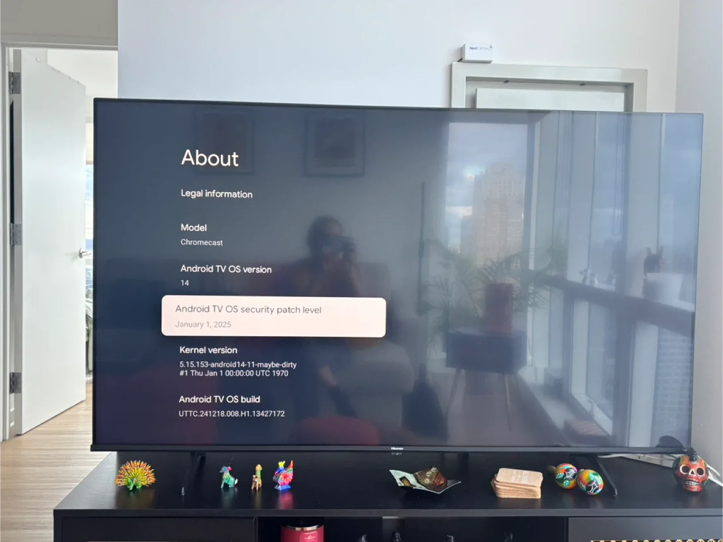 Hisense Chromecast Attic TV image indicator(2)