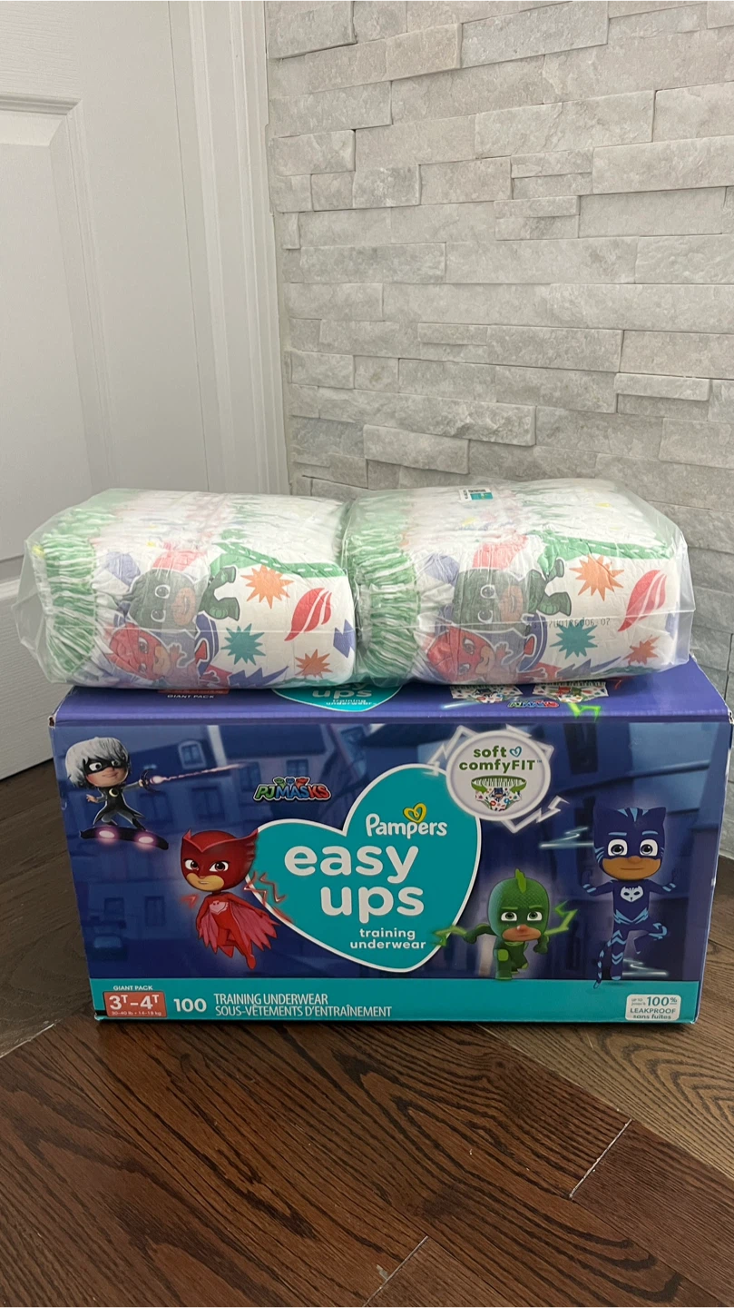 150c Pampers Easy Ups Training Underwear - Size 3T-4T
