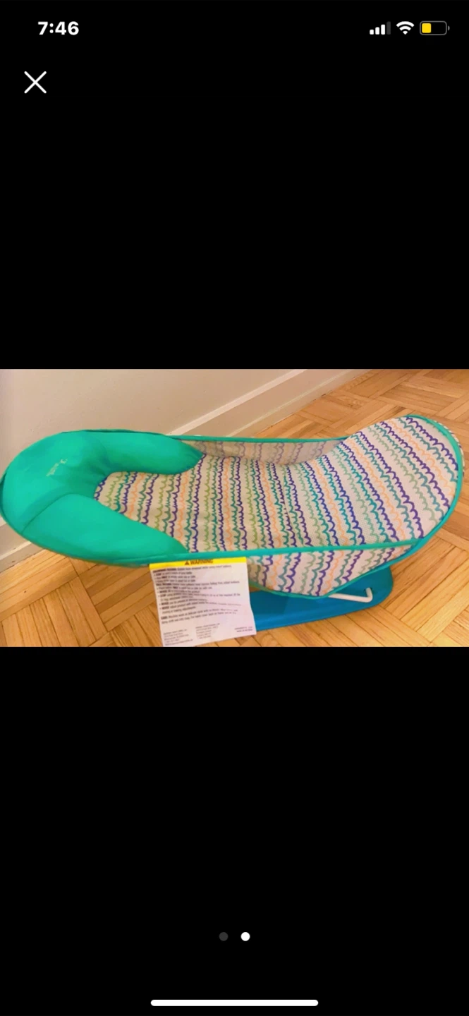 Summer Infant Comfy Bath Sponge Support