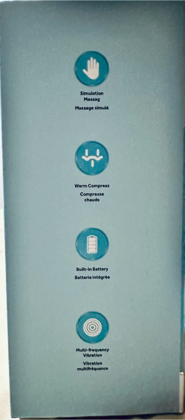 Bliss Spa To Go Eye Massager with Heat image indicator(3)