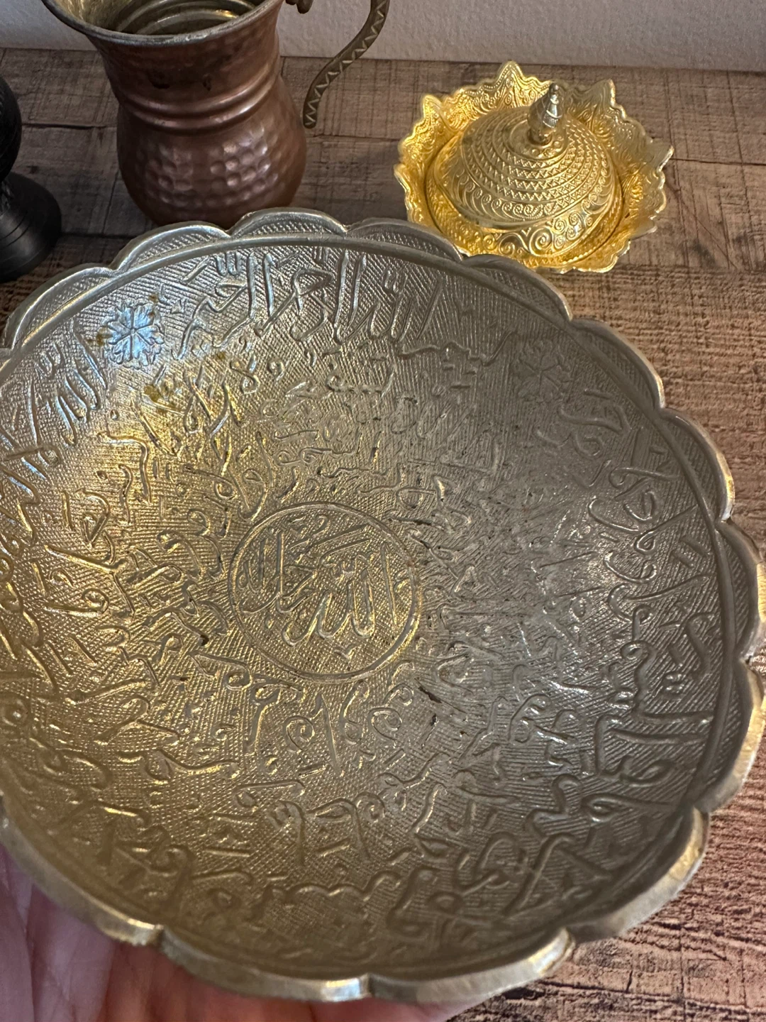 Mixed Metal Decorative Serving Pieces - photo 4