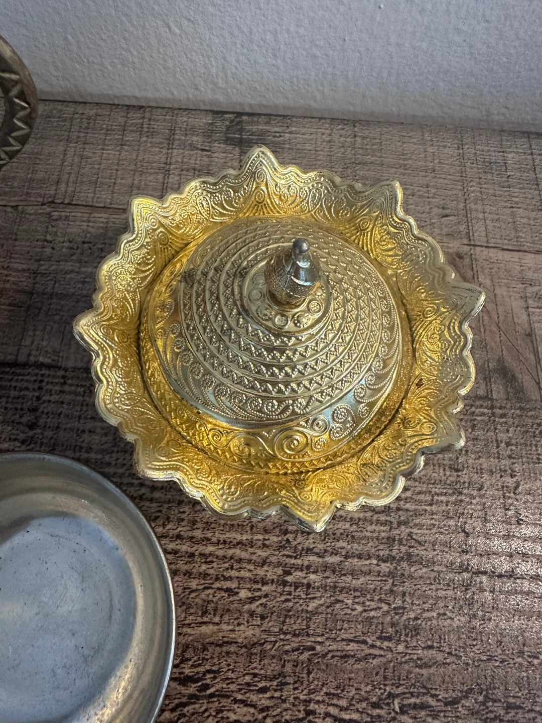 Mixed Metal Decorative Serving Pieces - photo 3