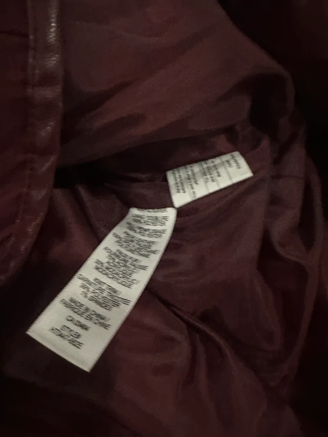 Ricki's XS Burgundy Winter Coat image indicator(5)