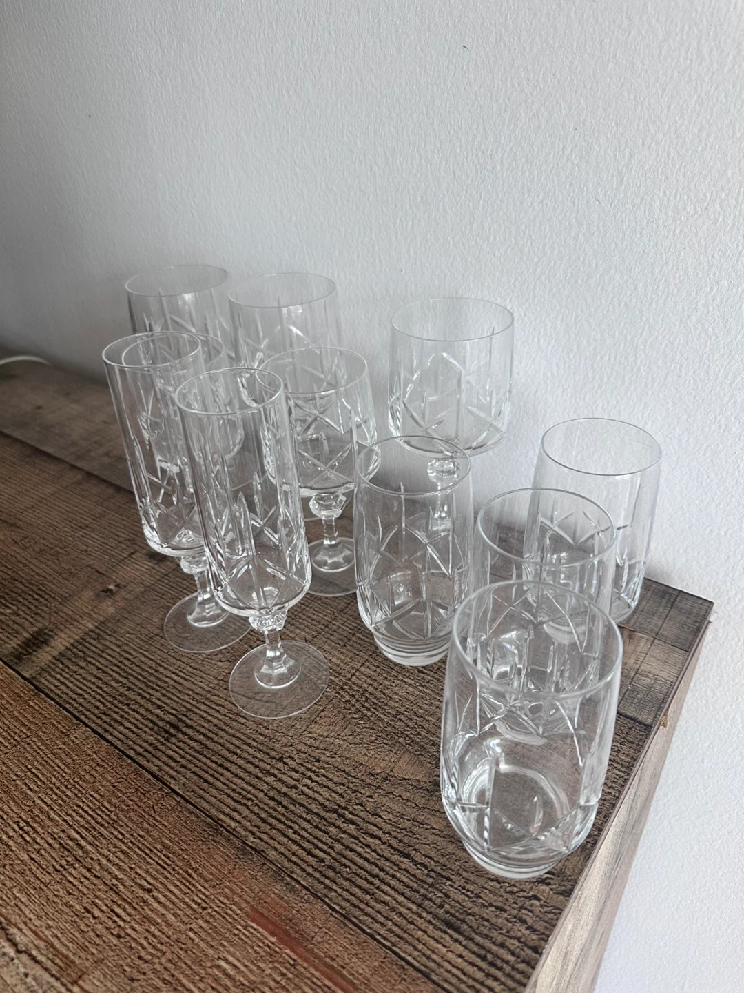 Crystal Glassware Set - 10 Pieces - photo 3