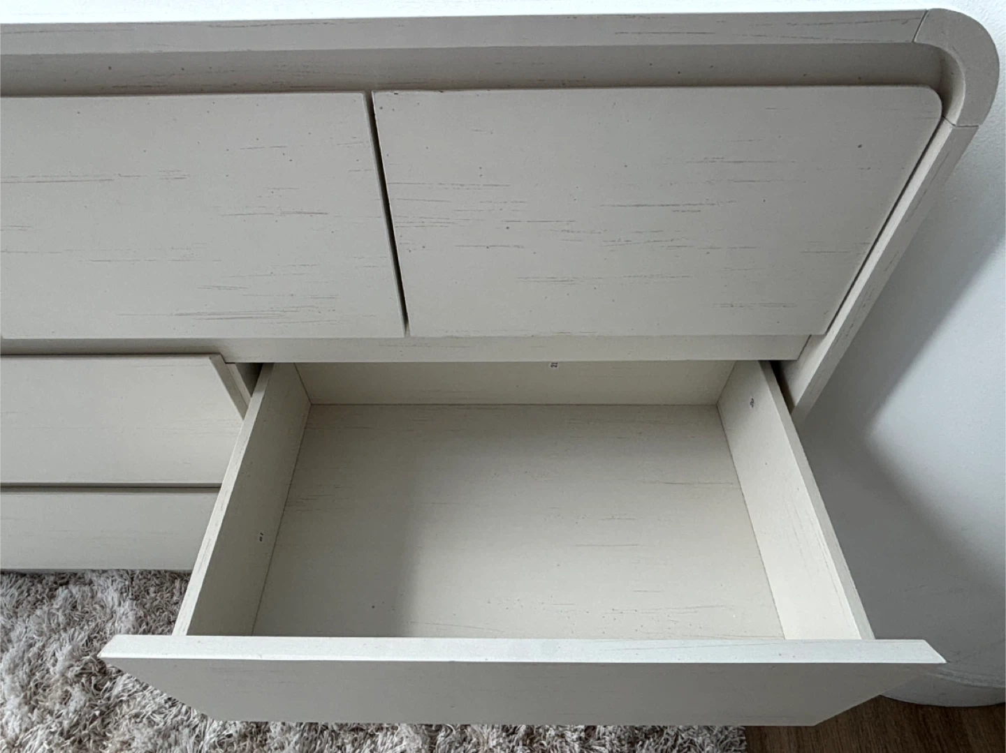 Beige Dresser with Drawers - photo 2