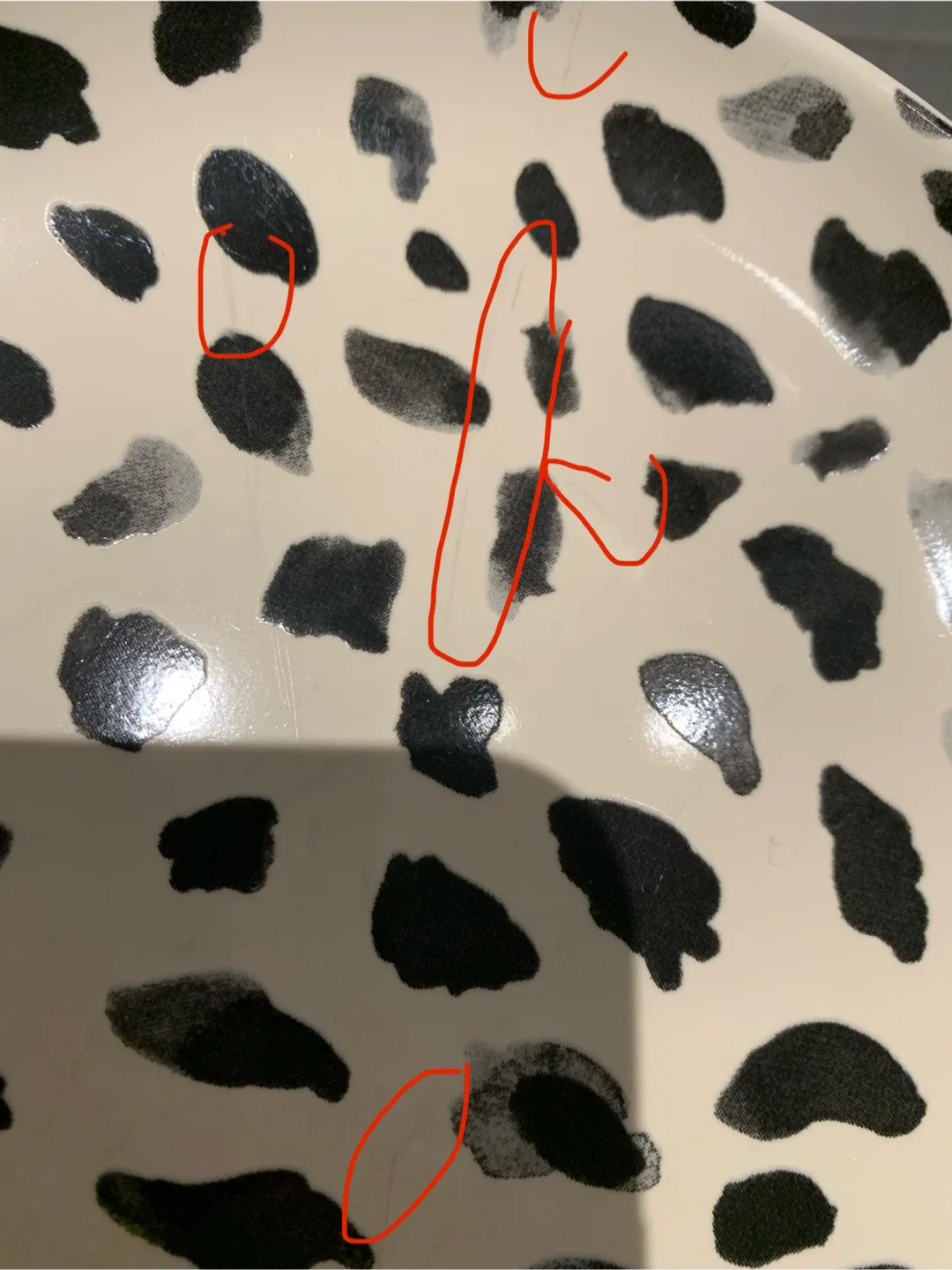 🤎 Set of 4 Appetizer/Desert Plates - Fun Leopard Prints! 🐆🐆🐆 image indicator(9)