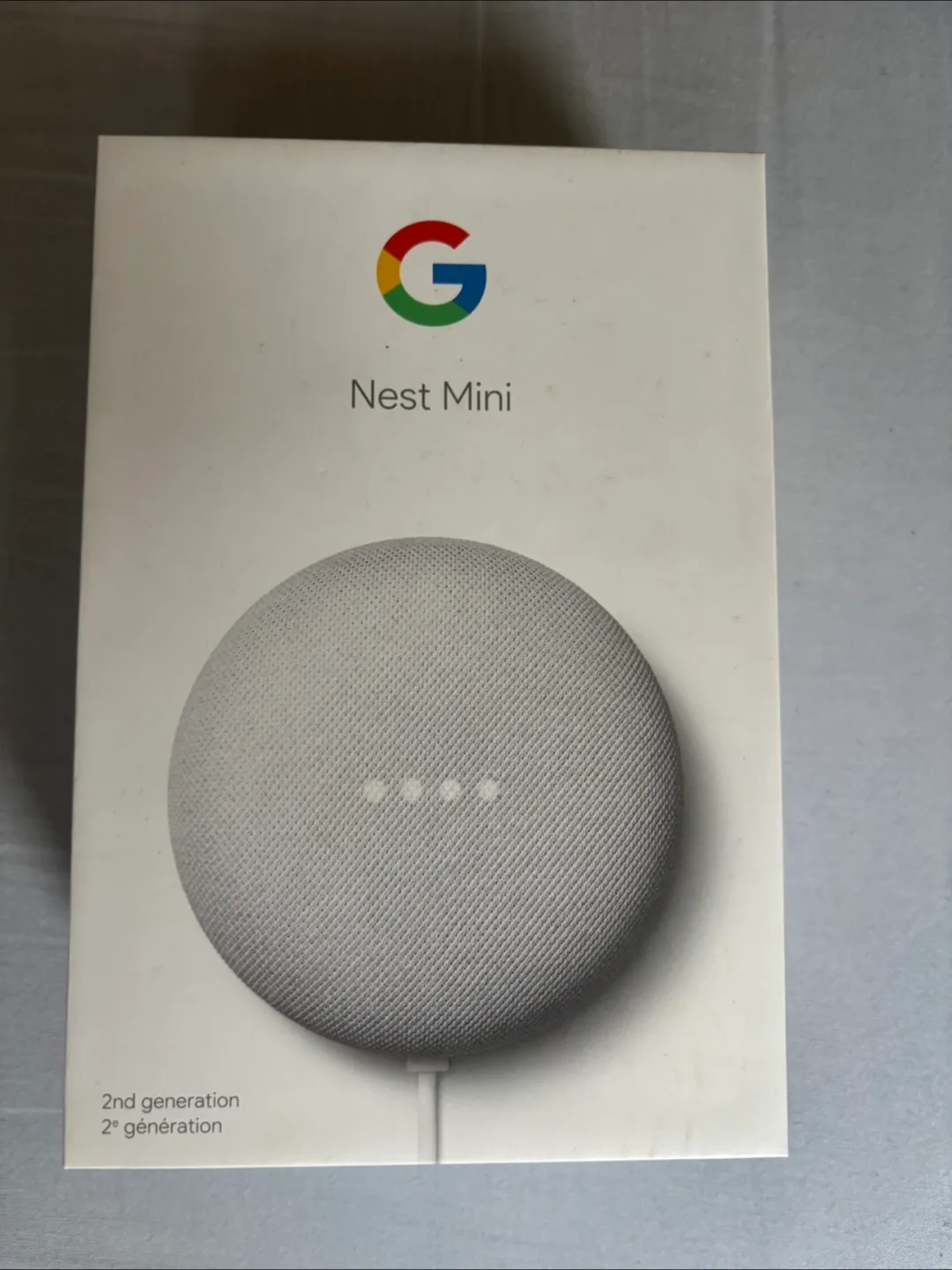 Google Nest Mini 2nd Gen - Like New! image indicator(3)