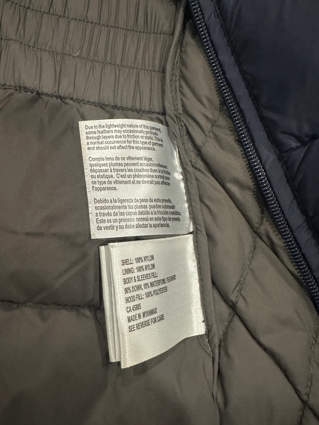 Michael Kors Packable Down Fill Puffer Jacket XS image indicator(4)