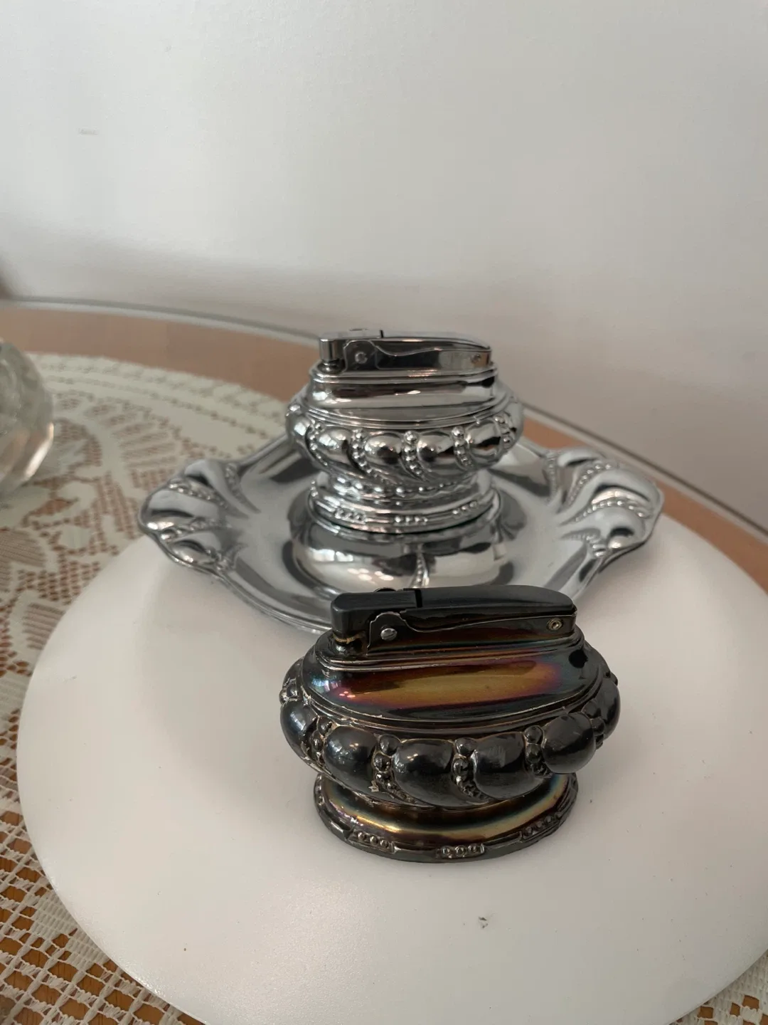 Vintage Cigarette Case Lighter & Box image indicator(6)