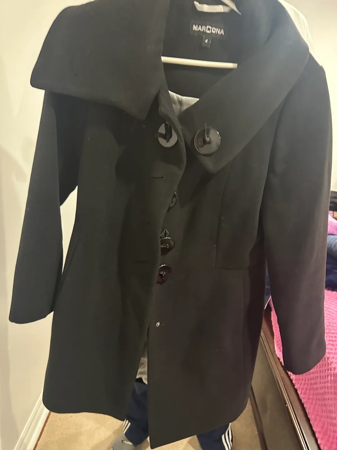Marcona Black Coat - Size 4 thumbnail