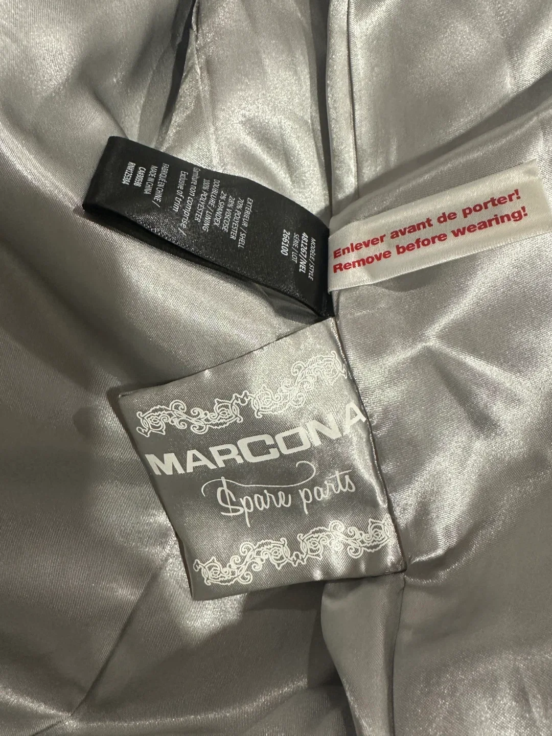 Marcona Black Coat - Size 4 image indicator(5)