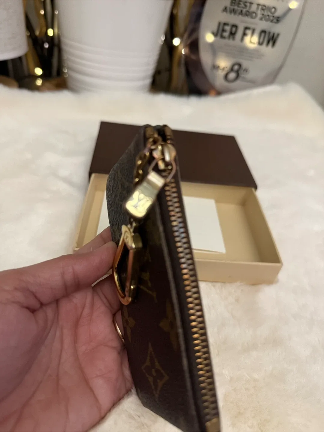 Louis Vuitton Monogram Key Pouch image indicator(3)