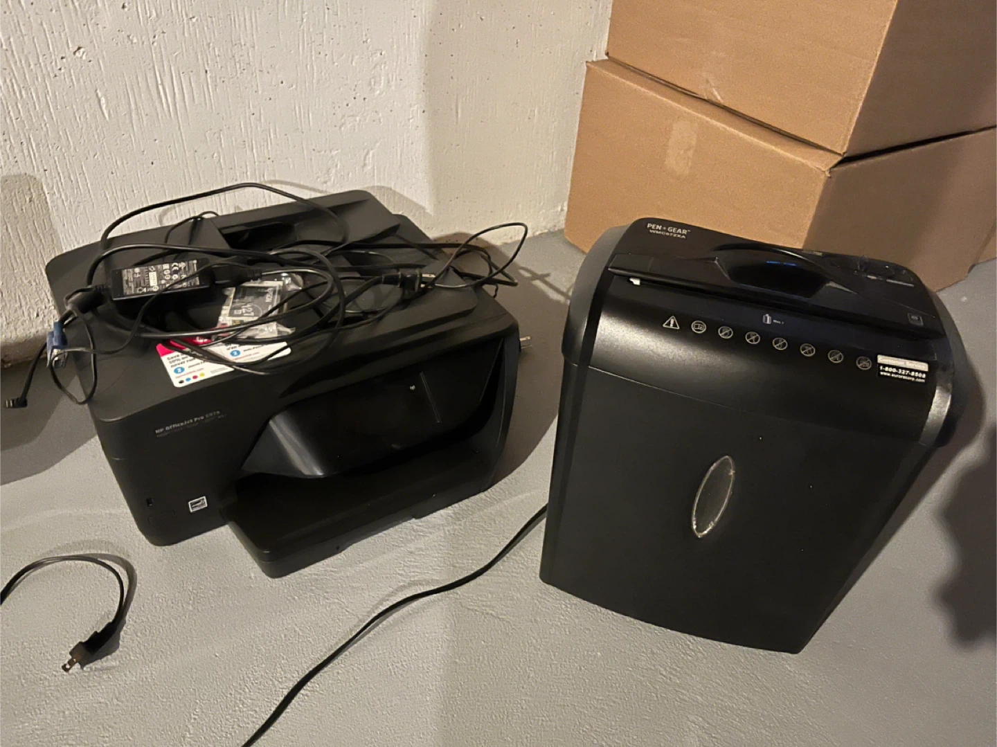 HP Officejet Pro 6978 & Pen+Gear Shredder