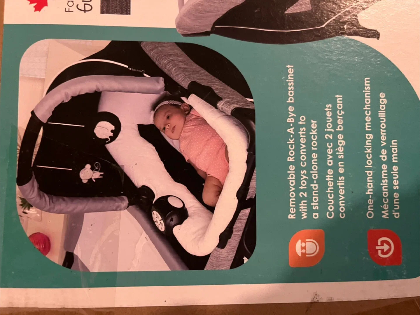 Baby Trend Rock-A-Bye Bassinet/Rocker image indicator(2)