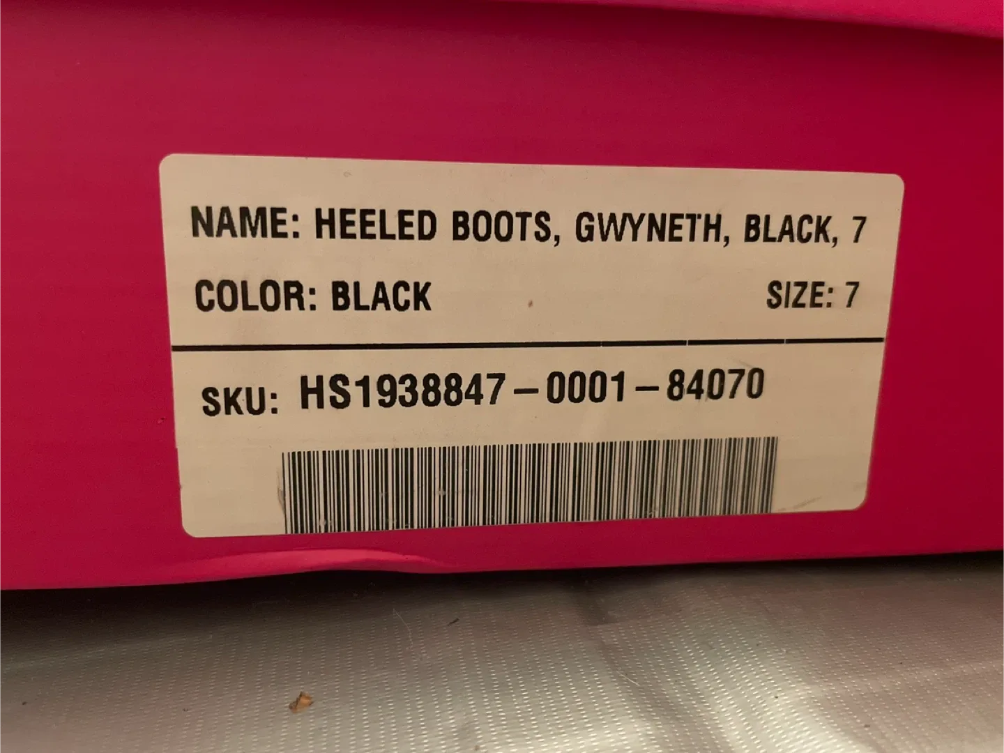 Thigh High Black Boots with Zipper image indicator(10)