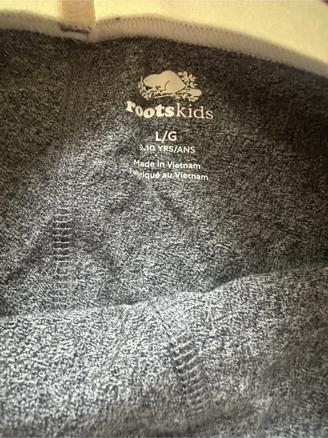 Roots Kids Grey Leggings Size L (9-10 yrs) image indicator(4)