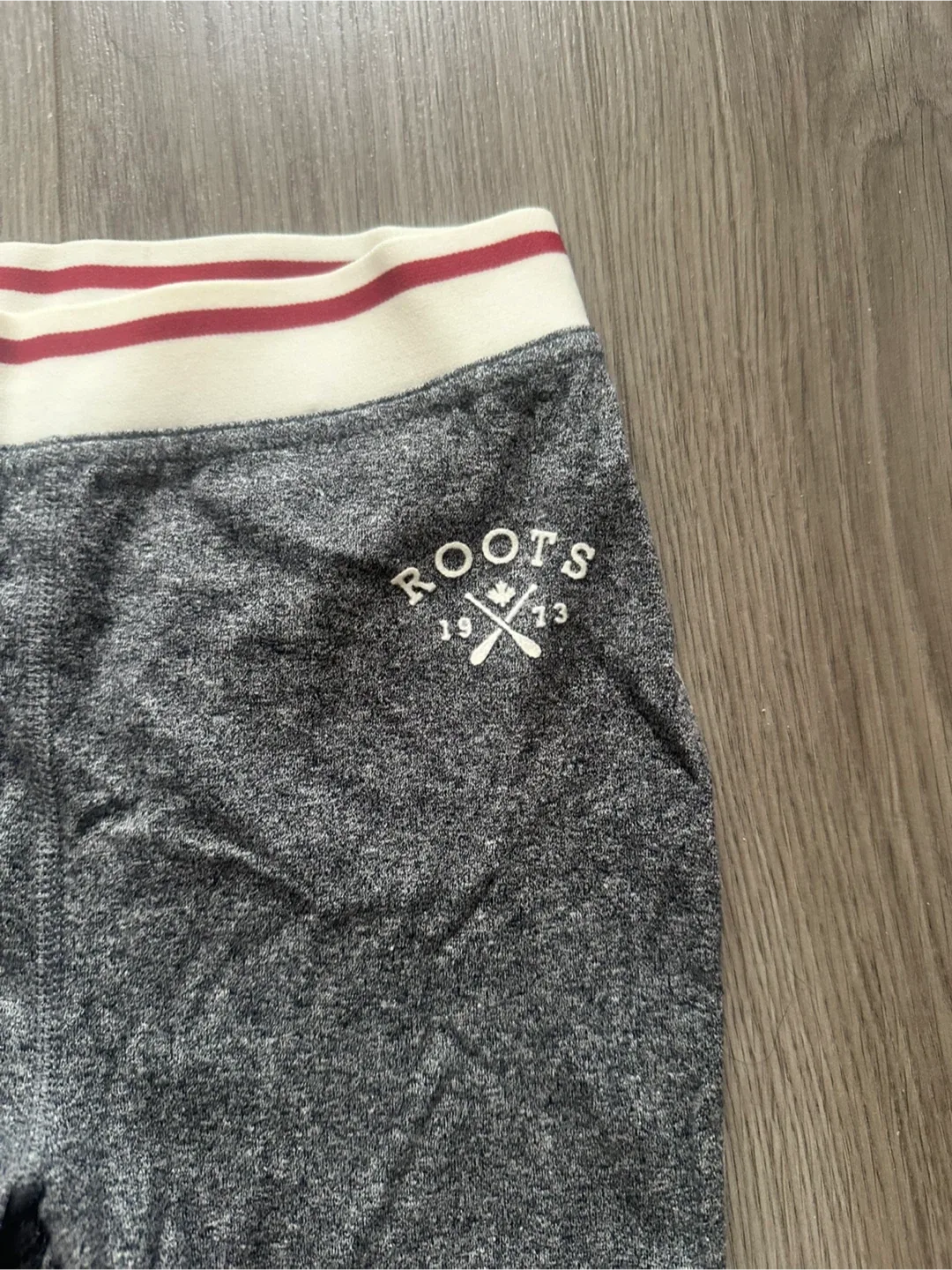 Roots Kids Grey Leggings Size L (9-10 yrs) image indicator(3)