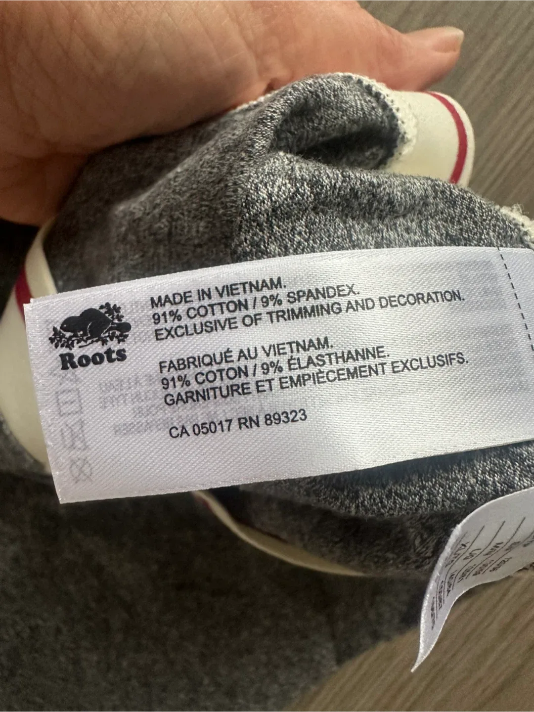 Roots Kids Grey Leggings Size L (9-10 yrs) image indicator(7)