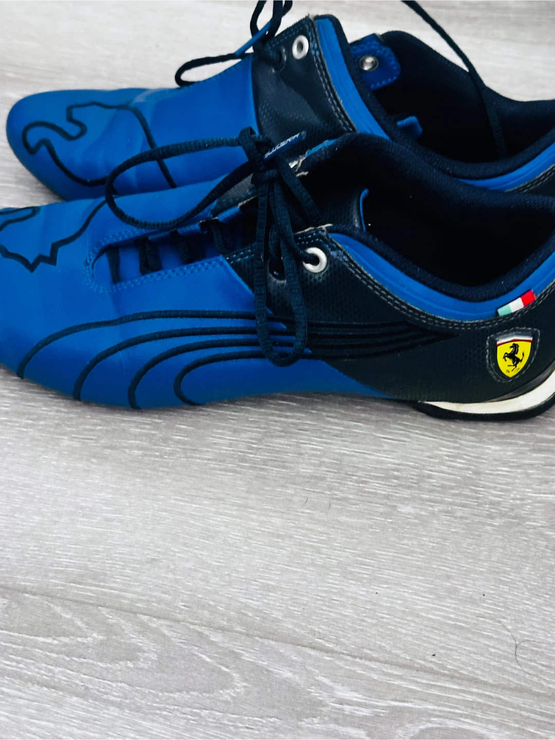 Puma Ferrari Race Sneakers - Blue, Size 9.5 - photo 3