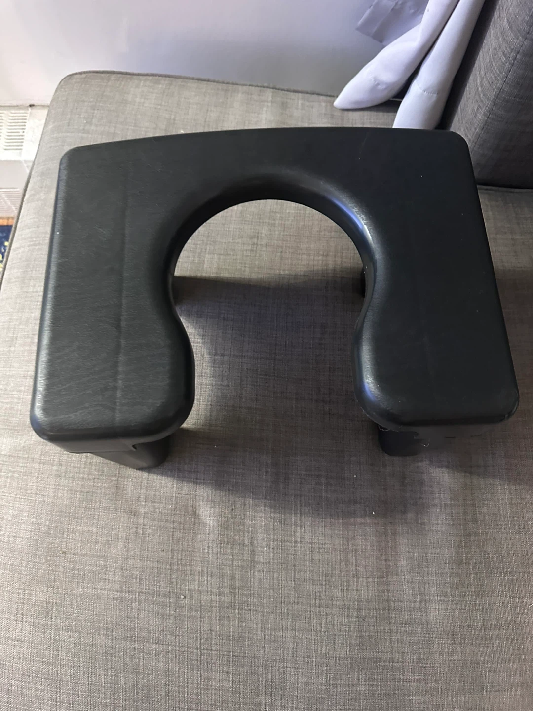 New Black Raised Toilet Seat
