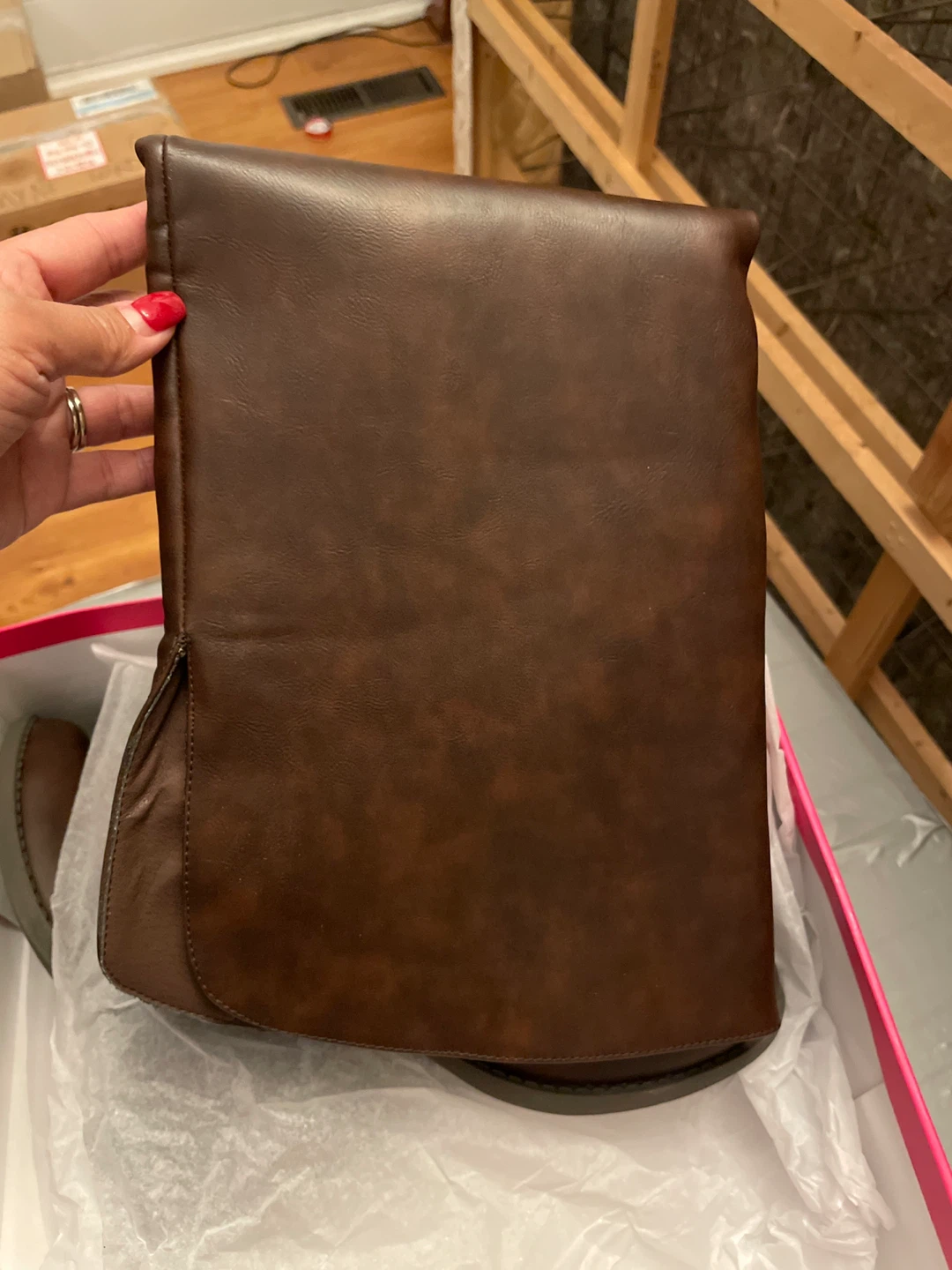 Vince Camuto Brown Riding Boots, Size 7 - photo 2