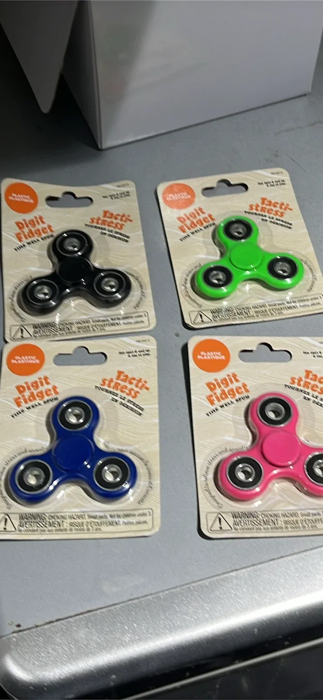 Fidget spinners