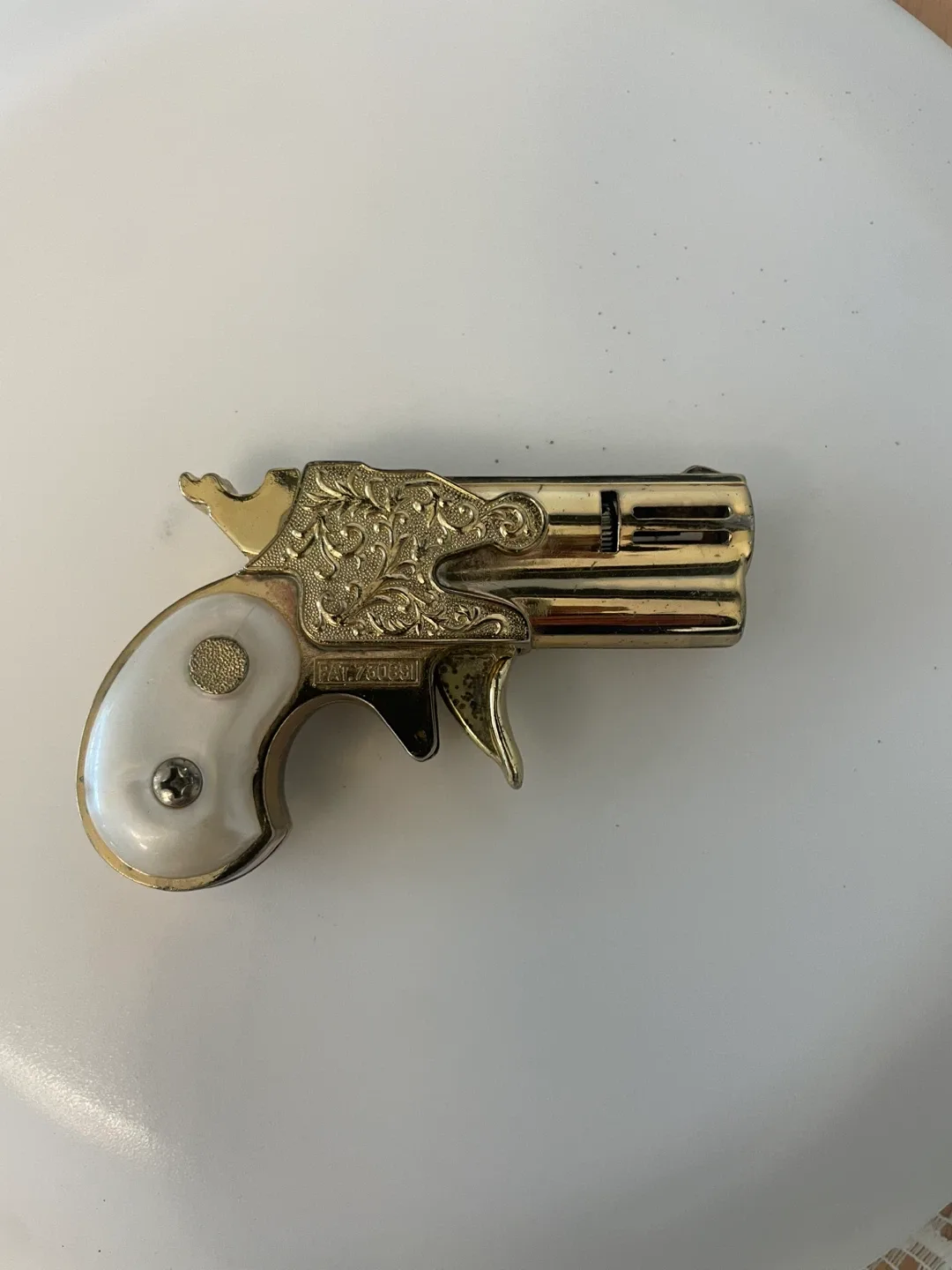 Vintage Gold Tone Lighters - 2 Unique Designs image indicator(6)