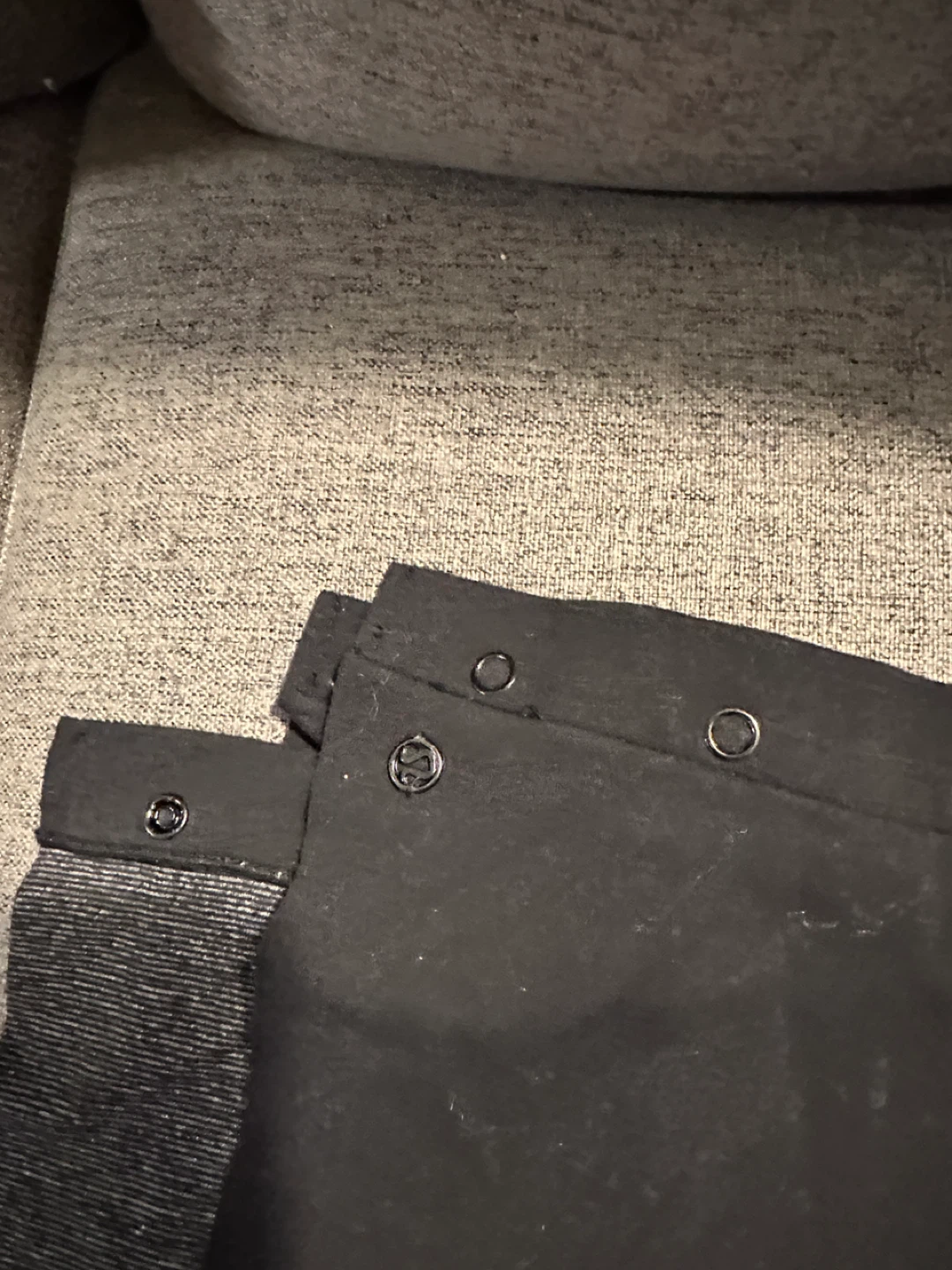 Lululemon Black/Gray scarf - photo 3