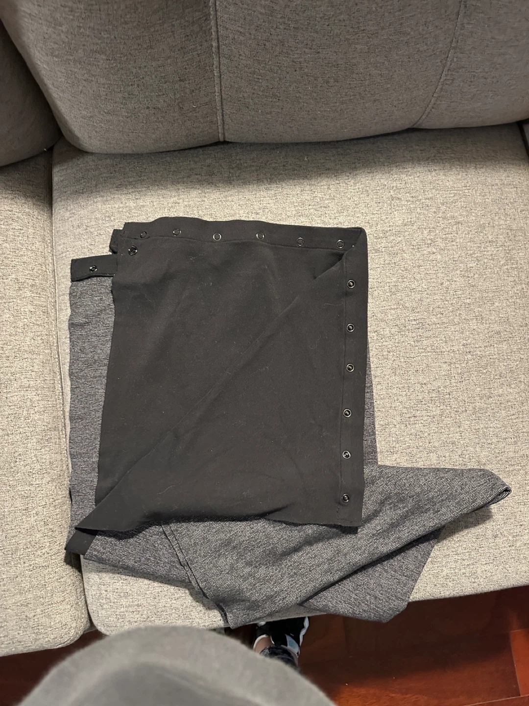 Lululemon Black/Gray scarf - photo 4