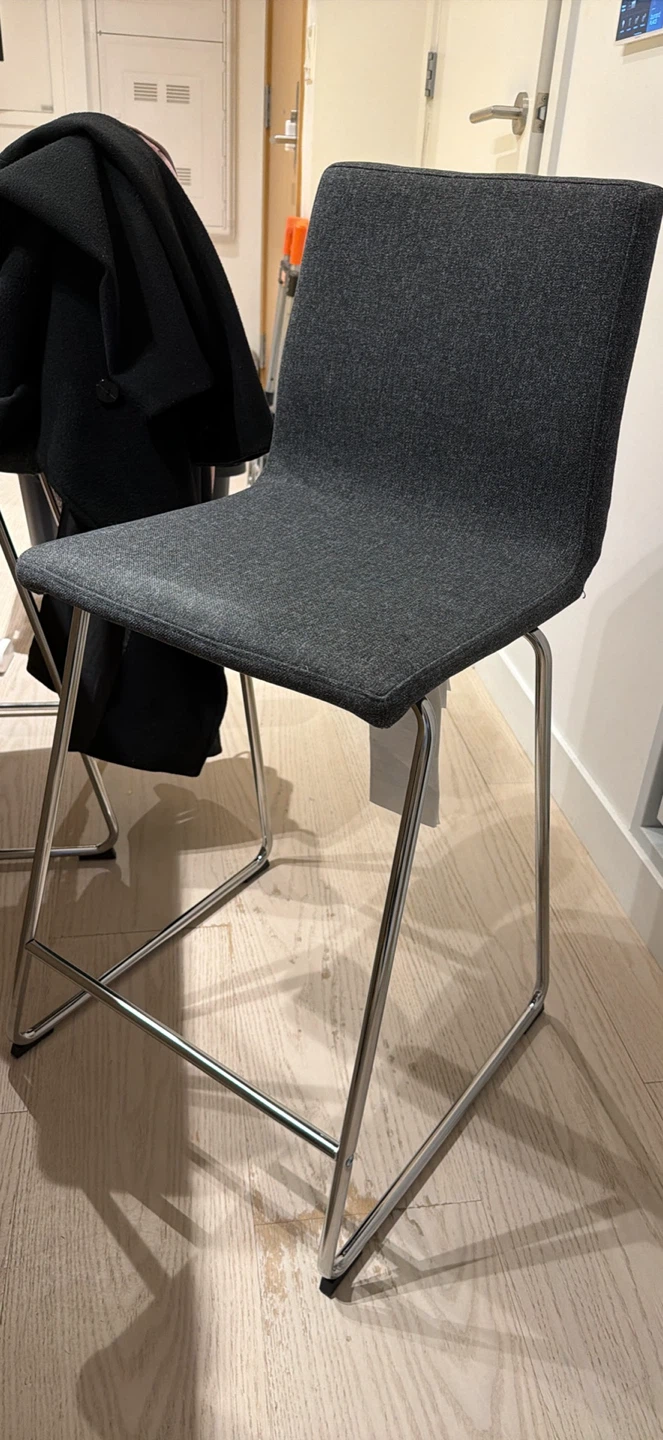 IKEA LILLÅNÄS Bar Stool - Dark Gray - photo 2