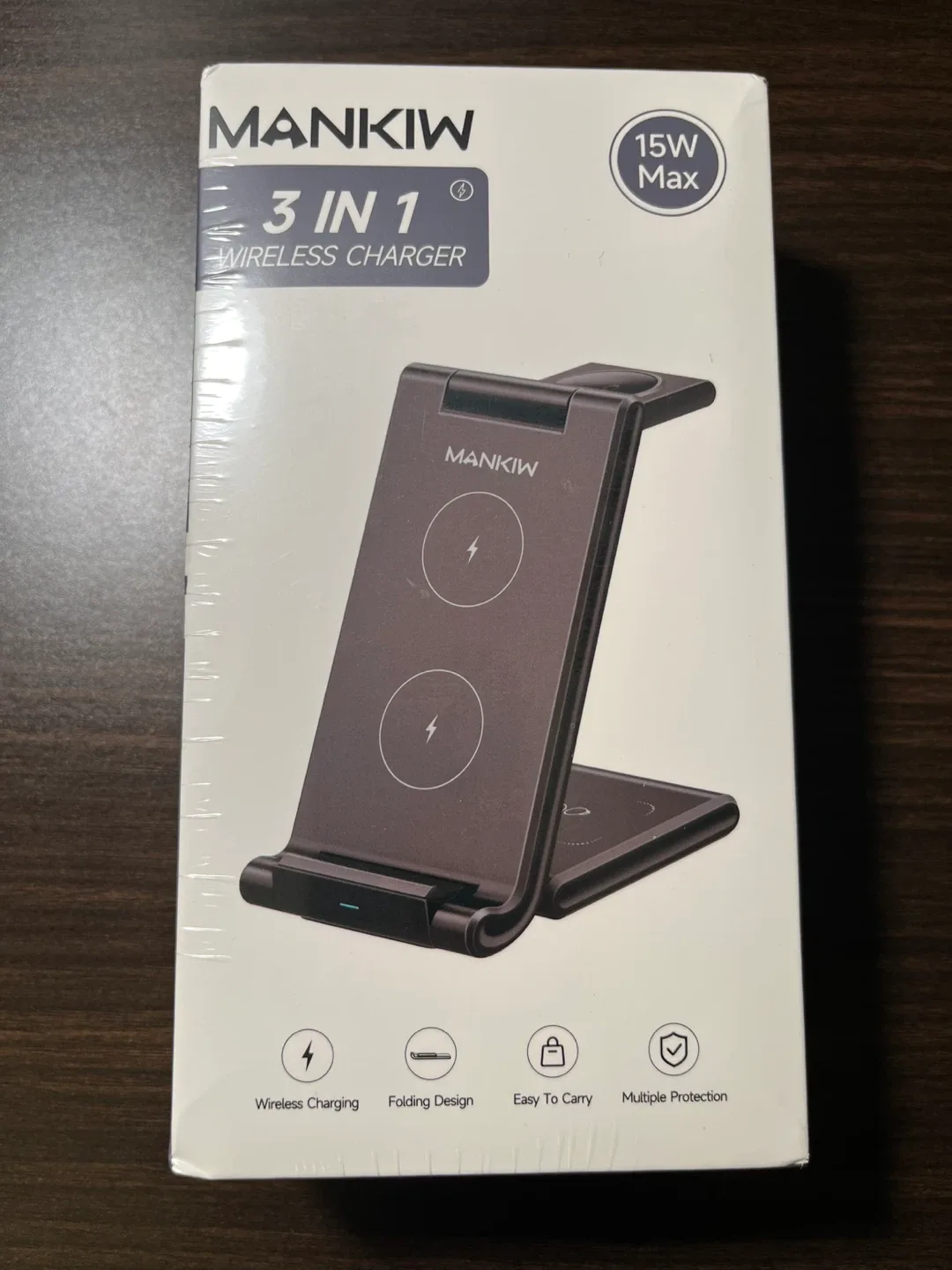 3 in 1 Wireless Charger - New in Box thumbnail
