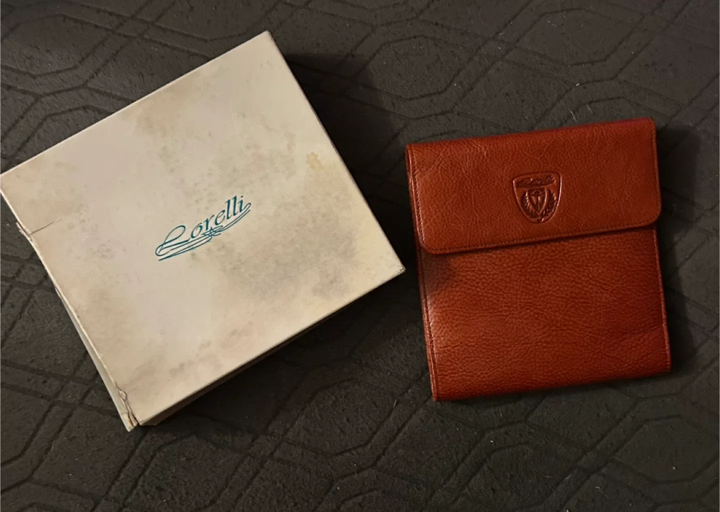 Lorelli Brown Leather Wallet with Box
