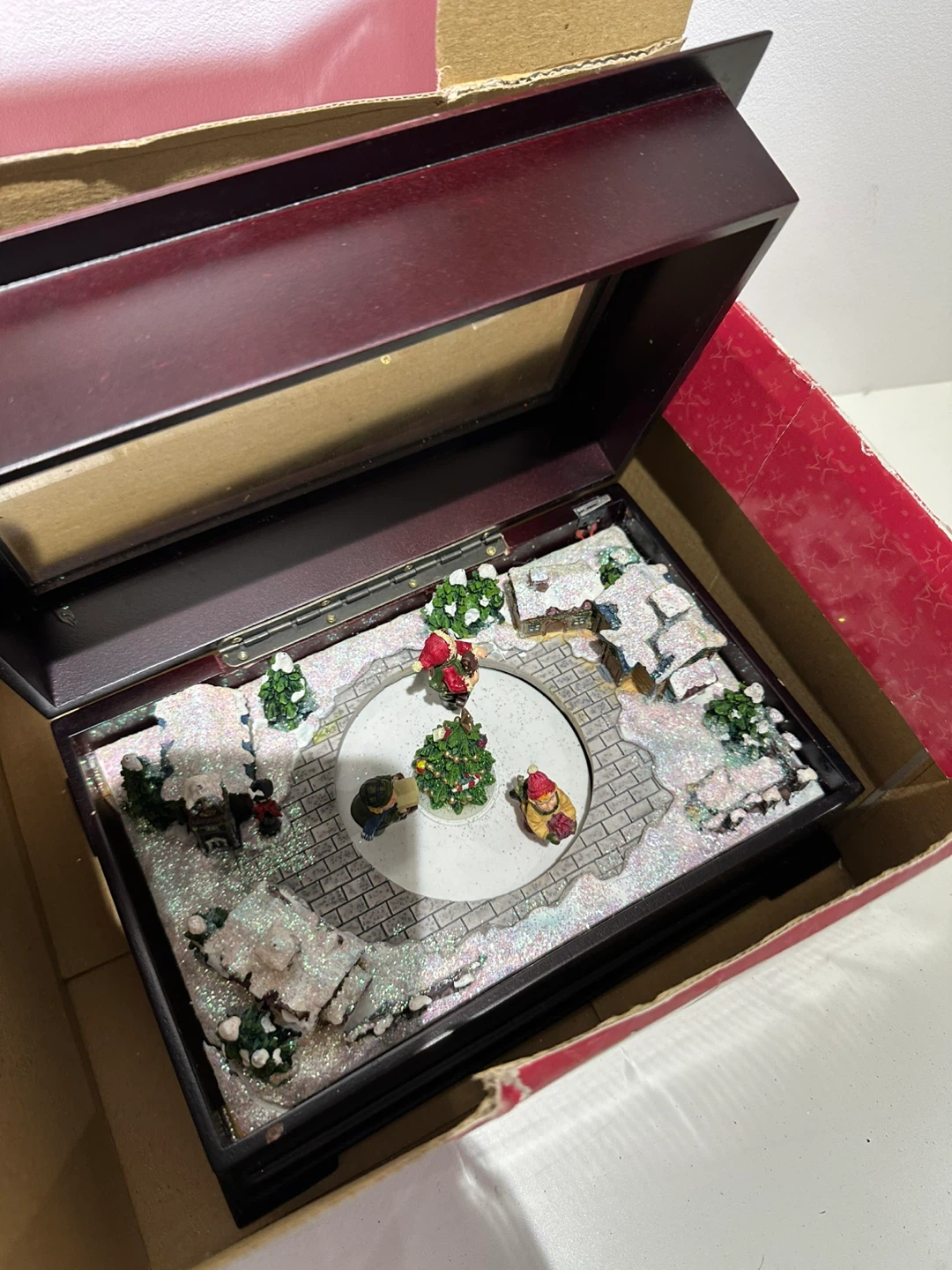 Sears Animated Wood Music Box - photo 2