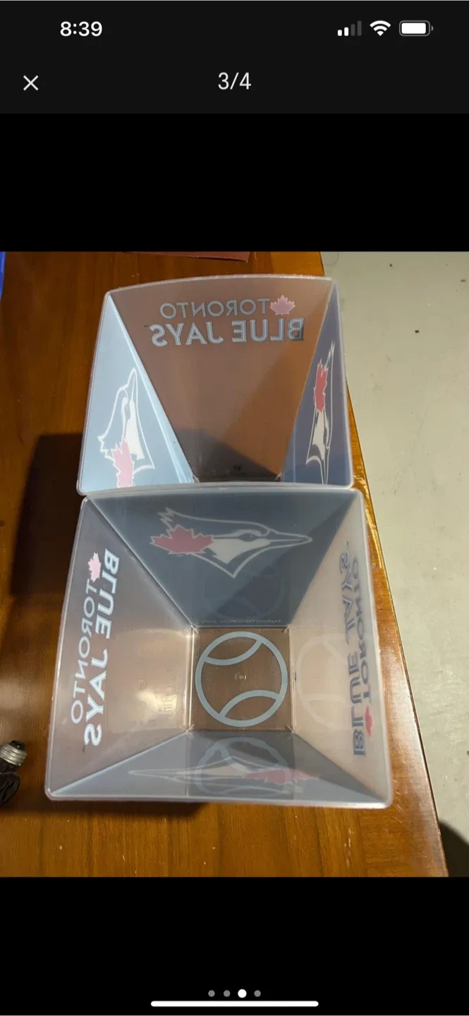 Toronto Blue Jays Popcorn Buckets (Set of 2) image indicator(3)