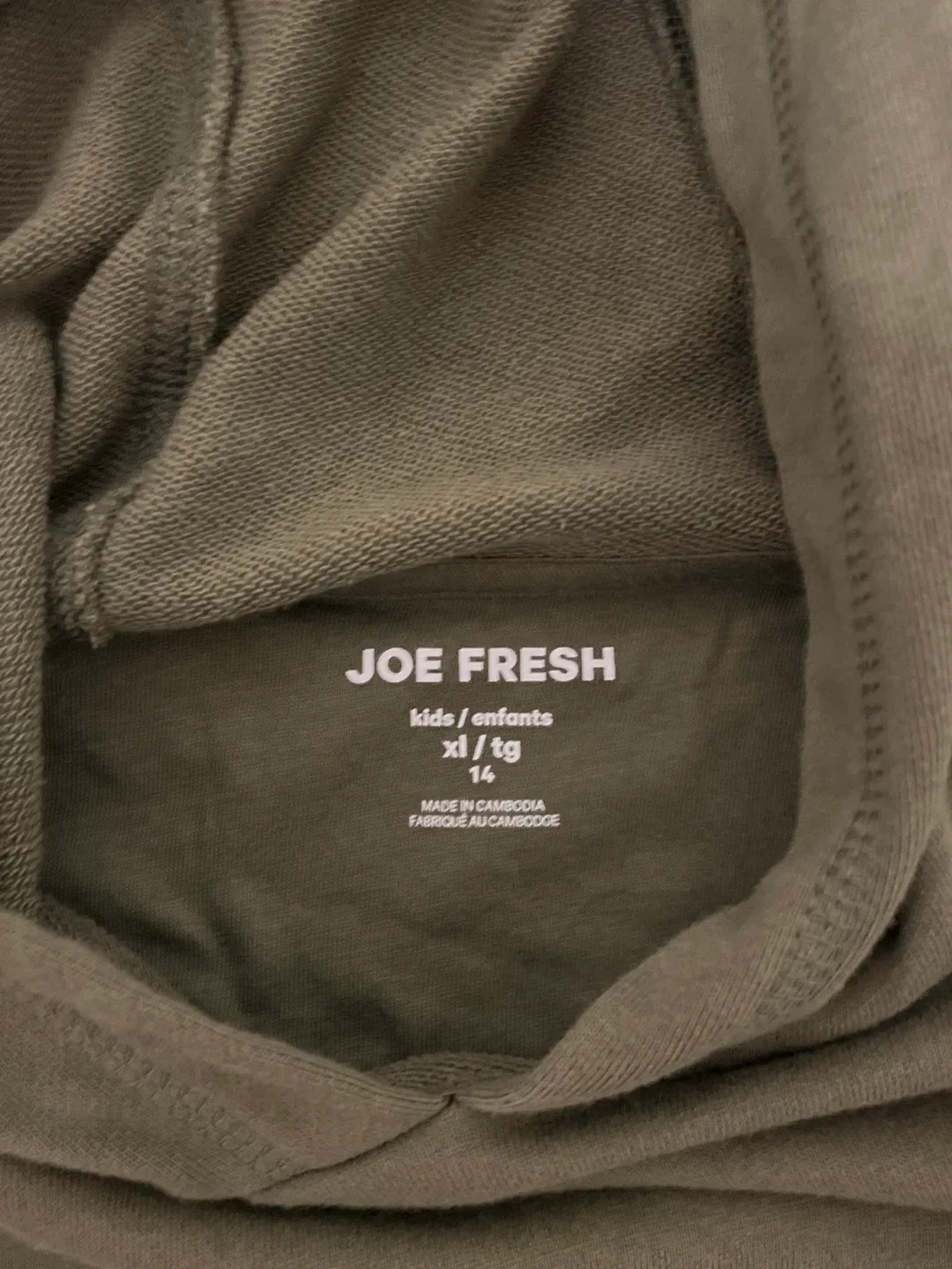 Joe Fresh Kids Hoodie - XL/TG (Size 14) image indicator(2)