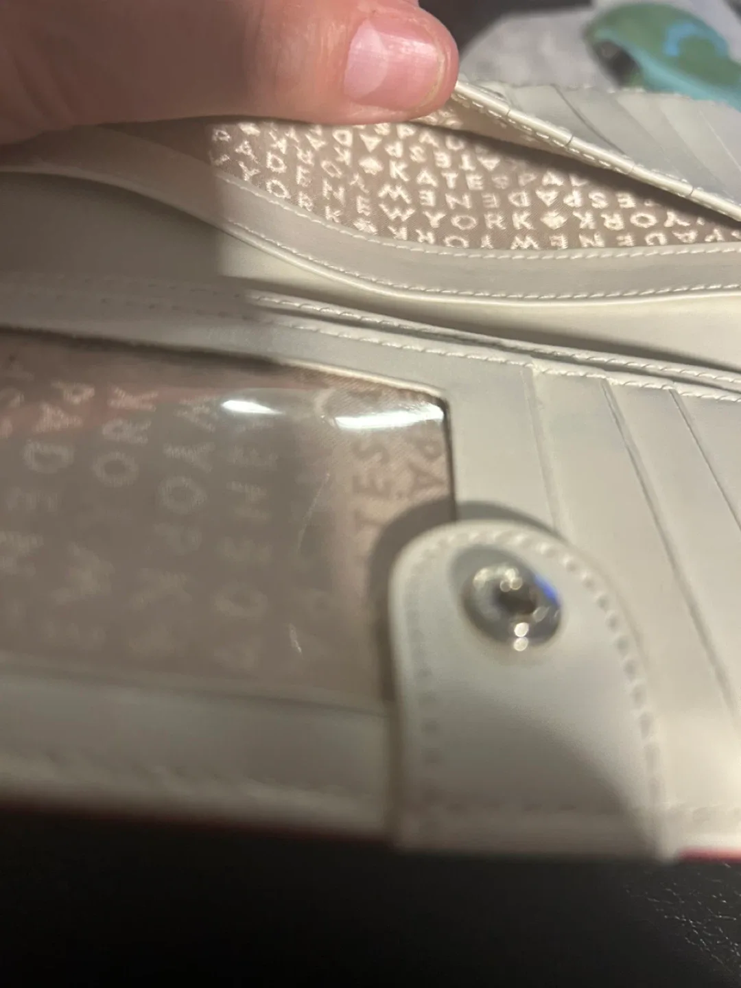 Kate Spade Red Polka Dot Wallet image indicator(4)