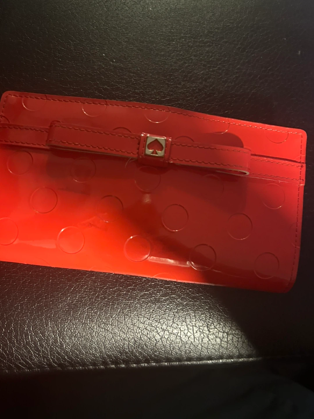 Kate Spade Red Polka Dot Wallet